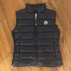 Moncler Ghany Vest in Grey